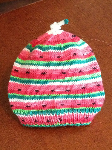 Good Watermelon Baby Hat photo 2