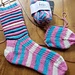 Low Carb Combination Plate Socks pattern 