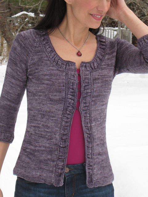 Ravelry: Making Waves Cardigan pattern 