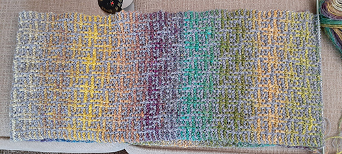 Noro Mosaic Cowl - at 44 inches