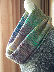Noro Mosaic Cowl - complete