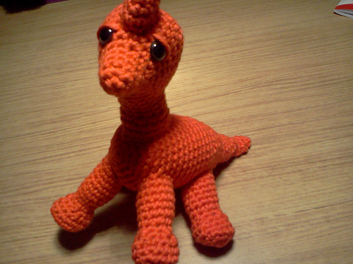 Jacob Brachiosaurus Stuffed Dinosaur Amigurumi photo 4