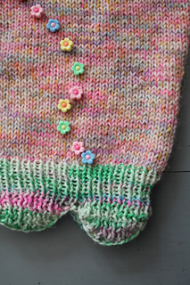 flower beads on...