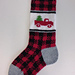 Red Truck Christmas Stocking pattern