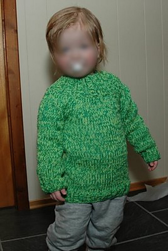 Superenkel genser - Maja V. RÃ¸d