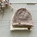Simple Baby Knit Beanie pattern