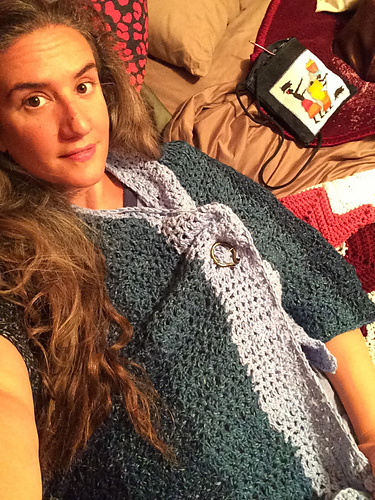 Denim Ombre Wrap photo 5