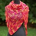 Summer Sunset Shawl pattern 
