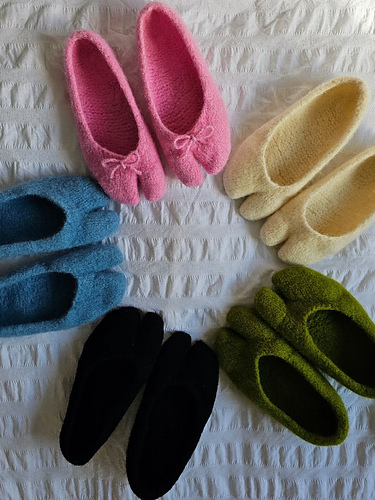 Tabi Ballerina Slippers