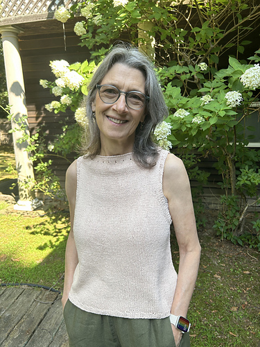 Luminous Summer Top - bymazingknitting