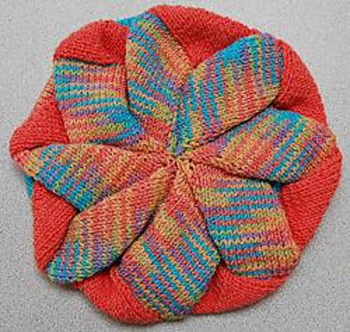 Panda Cotton Entrelac Baby Hat photo 2