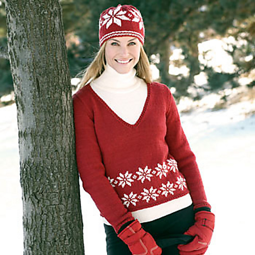 Snowflake Sweater and Hat (Hat) photo 2