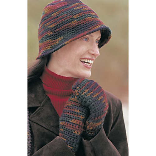Cloche Hat and Mittens (Hat) photo 1
