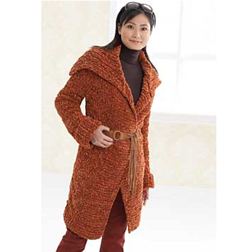 Ravelry Long Coat pattern by Patons