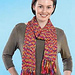 Rainbow Ribbon Scarf #30333 (crochet) pattern 