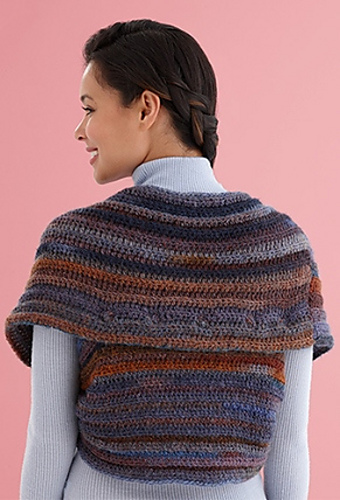 Snap-It Shrug/Cowl (crochet) photo 2