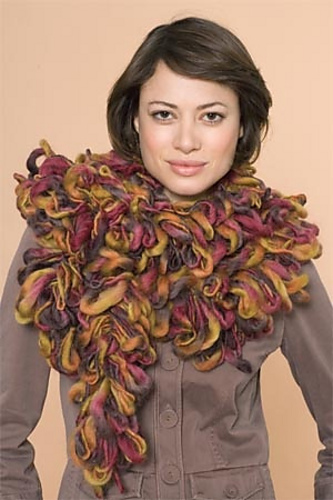 Loopy Bolero Scarf