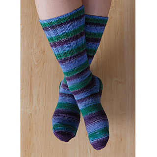 Two-at-a-time magic loop socks – Knit with Henni