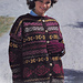 40-15 jacket with pattern borders. Hat and gloves. photo 3