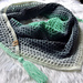 Open Windows Triangle Scarf pattern 