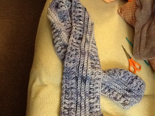 I Got the Blues Infinity Scarf photo 5