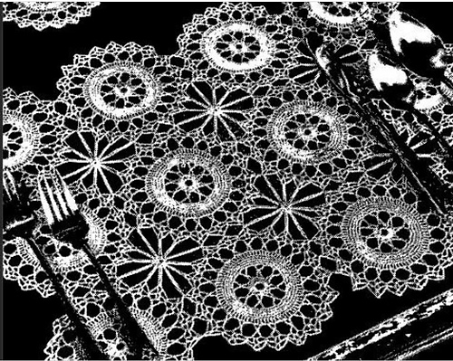 A-1015 Star Wheel Tablecloth #744 photo 2