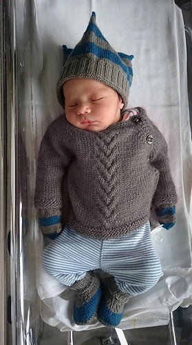 On a newborn