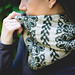 Under the Ivy Cowl pattern 