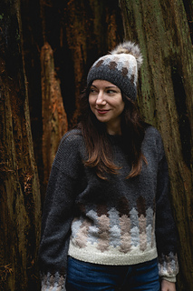 Low Contrast Option (Size 2) with matching Misty Pines Sweater