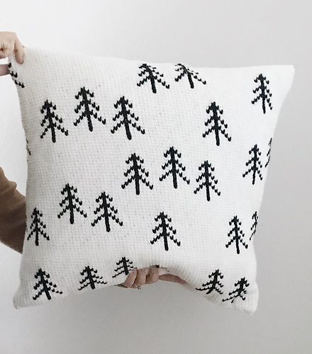 The Nordic Tree Pillow photo 4