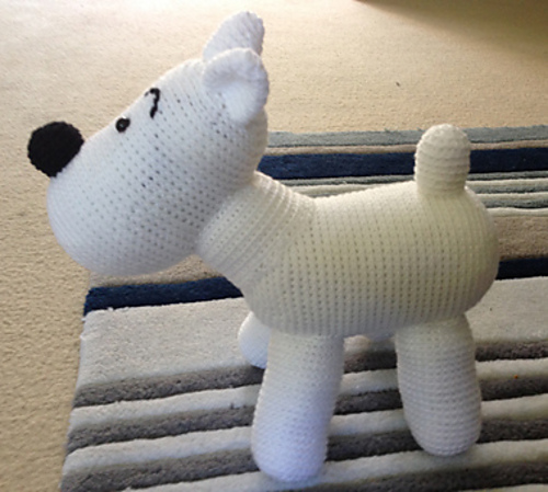 Snowy hunden, inspirert av Tin Tin - Melanie Loy