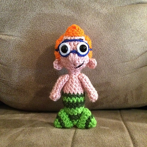 Nonny the Mermaid Bubble Guppies pattern by Melissa Ravelry