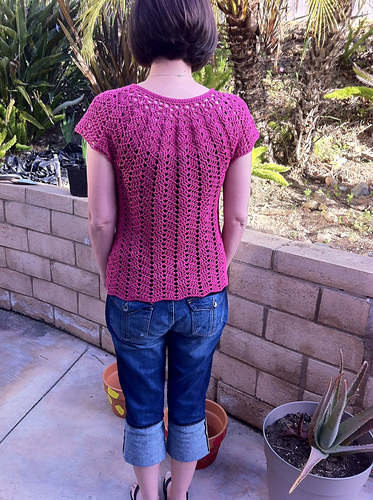 Chevron Lace Cardigan 다른 모습 4
