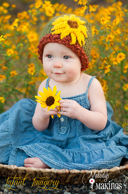 Sunflower Beanie