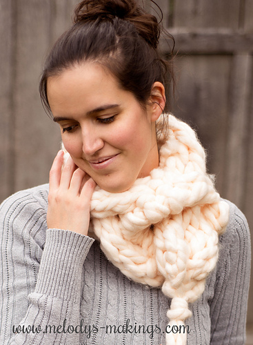 Braided Scarf ~ Crochet Version photo 4