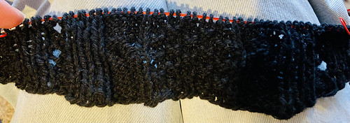 Upper back.