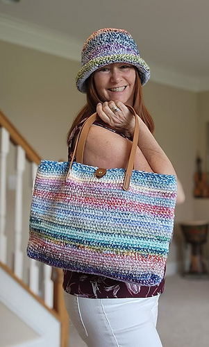 Combined with the Juneberry Tote Bag to complete the look.