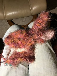 Head is knitted