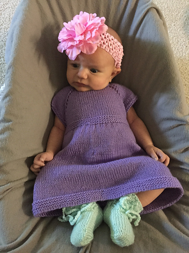 Simple & Sweet Little Baby Dress photo 1