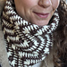 Twill Ripple Cowl pattern 