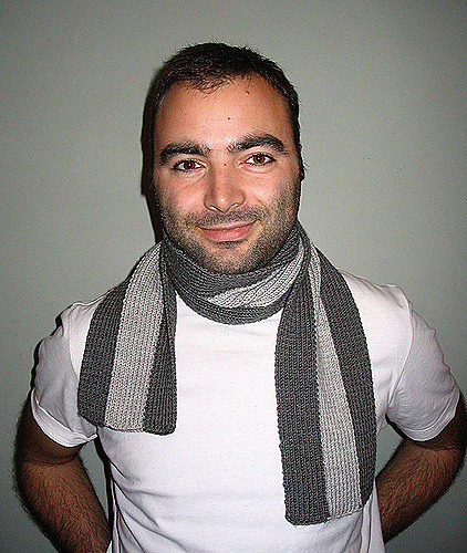 Vertical Stripe Skjerf - bymezzamay