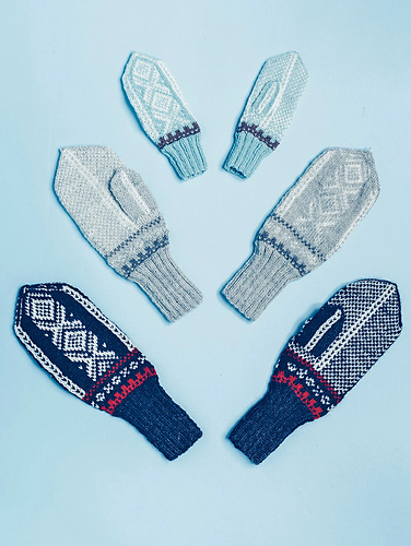 Nr. 20 B Marius votter Voksen - Sandnes Design