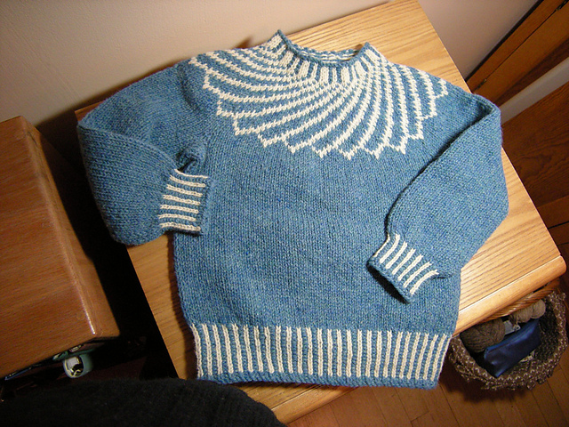Ravelry: Spiral Yoke (Adult) pattern by 