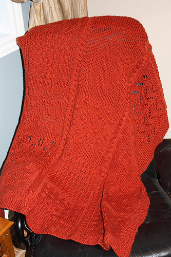 Bulky Sampler Blanket photo 3