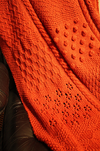 Bulky Sampler Blanket photo 1