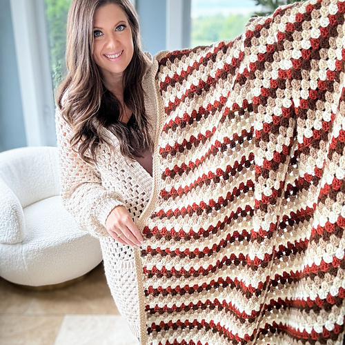 Ravelry: Fall For Granny Blanket pattern by MJ's Off The Hook Designs