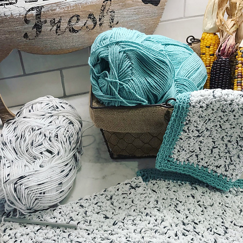Ravelry: Rustic Farmhouse Dishcloth pattern by MJ's Off The Hook Designs