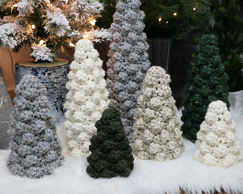 Ravelry: Bobble Tree Sweaters pattern by MJ's Off The Hook Designs