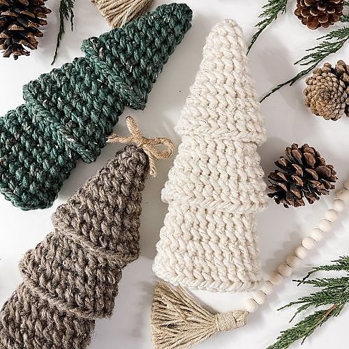 Rustic Farmhouse Tiered Trees photo 2