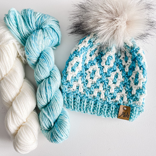 Bulky Mosaic Beanie photo 9